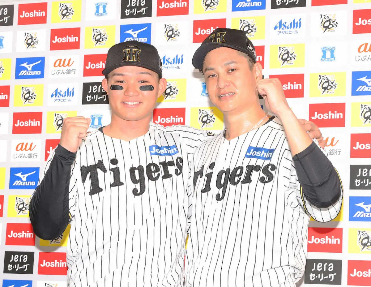 【画像・写真】阪神・森下翔太　決勝21号2ラン　中大の後輩・石田裕から「今日は1本出そうと思っていた」