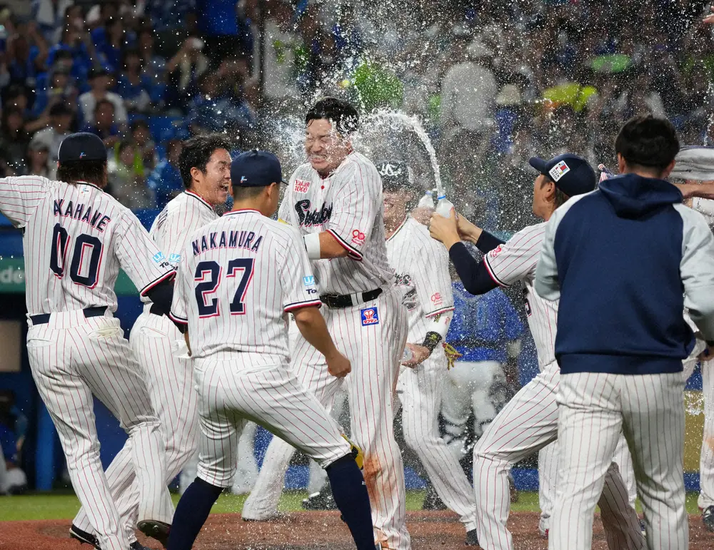 【画像・写真】ヤクルト村上宗隆＆オリックス頓宮裕真が「スカパー！サヨナラ賞」初受賞