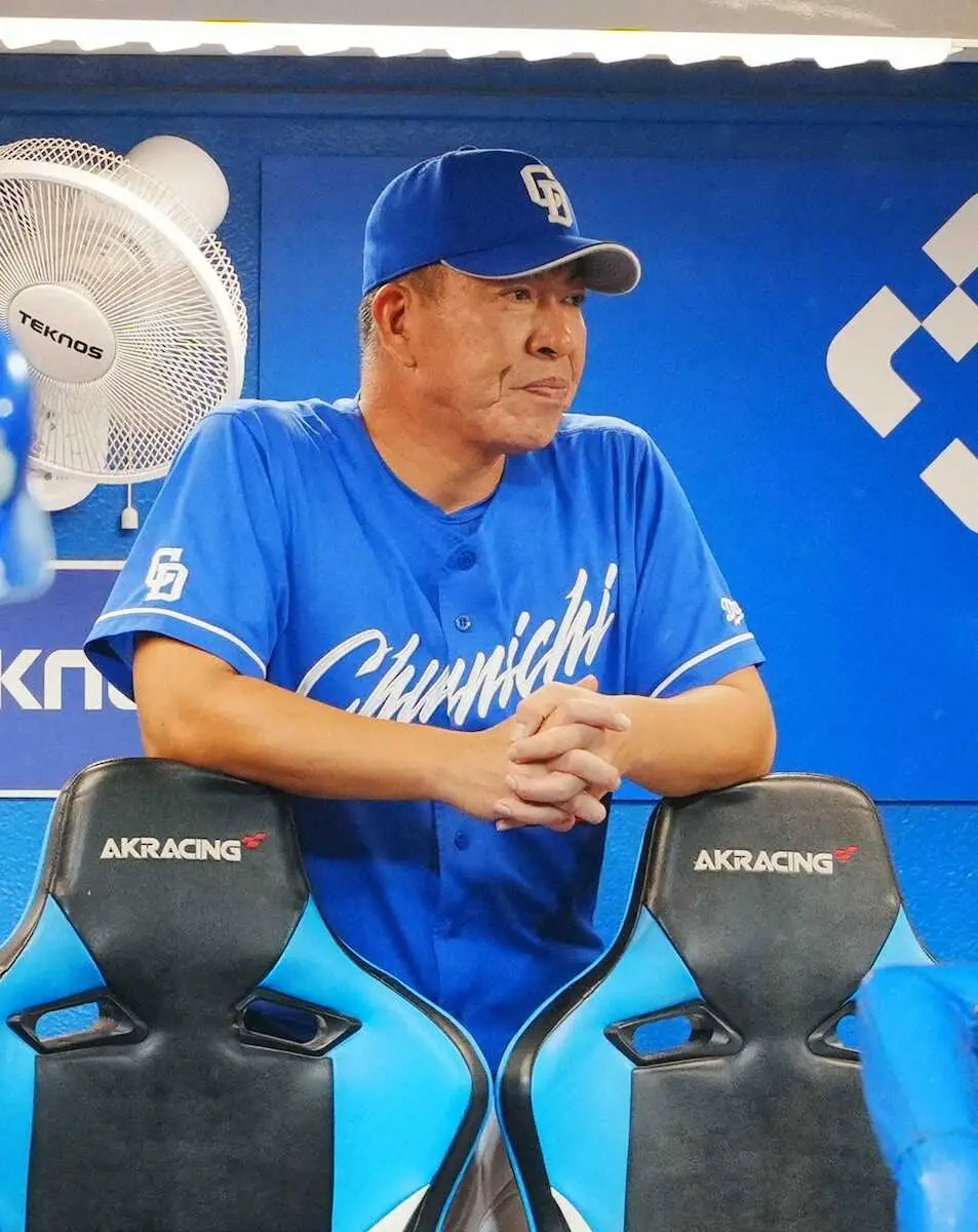 【画像・写真】中日・井上監督「今年ワーストのゲームだ、ワースト」　走攻守に精彩を欠いた9失点完敗で5位転落…