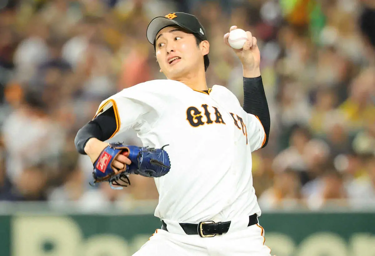 【画像・写真】巨人・横川凱4回3失点で2勝目ならず　初回3失点　その裏に中山逆転満塁弾、3回には岸田2ラン放つも