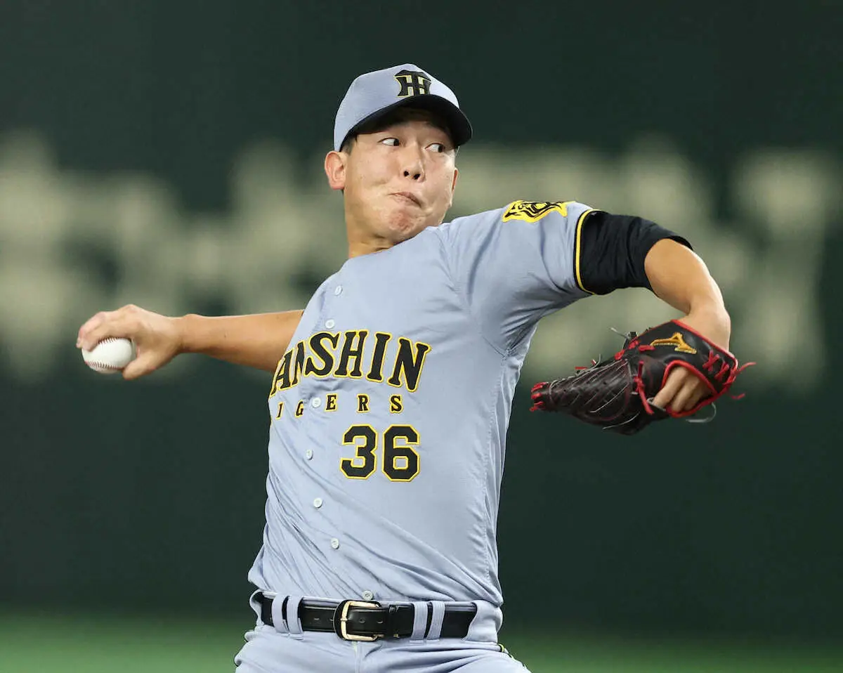 【画像・写真】阪神・畠世周「“クソ畠”って言われるぐらいに…」“古巣巨人”にメラメラ！？初対戦で2回無失点