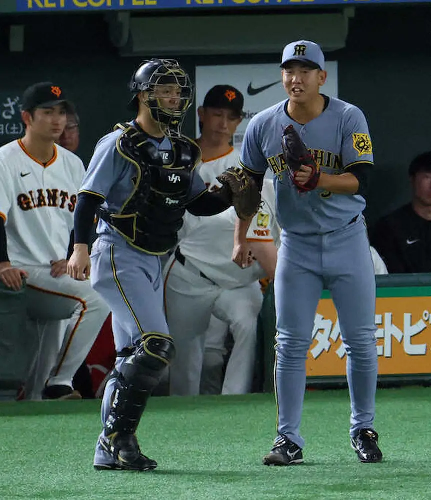 【画像・写真】阪神・畠世周　古巣・巨人斬り2回零封「“クソ畠”って言われるくらい頑張りたいです」