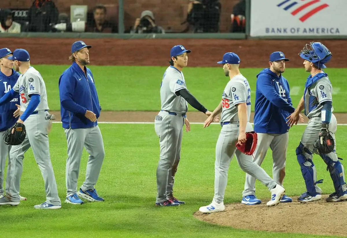 【画像・写真】大谷翔平　史上6人目2年連続50発王手！今季球団最長特大弾含む3安打で壮絶な打撃戦制す　優勝M11に