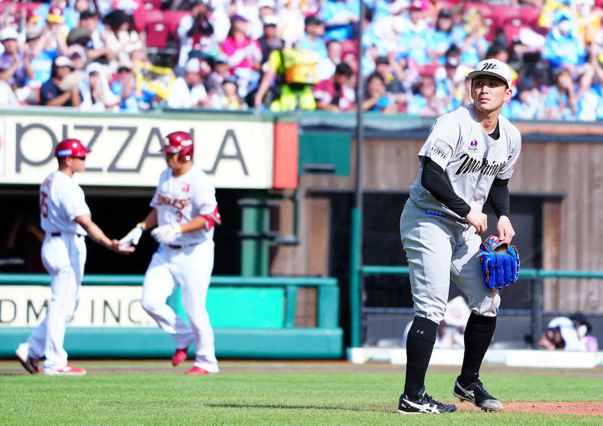 【画像・写真】ロッテ・小島　5回4失点で8敗目…吉井監督「エースと呼ばれる投手としては最低のピッチング」