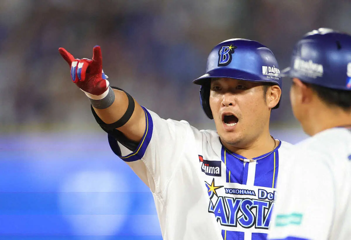 【画像・写真】DeNA　巨人とゲーム差0！　3連勝で勝率5割復帰、藤浪4失点炎上も4回打者12人の猛攻で一挙6点