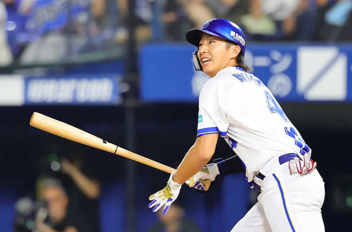 【画像・写真】番長DeNA　阿部巨人と0差　本拠CS譲らん！逆転で借金完済　代打・度会弾「毎日が勝負です」