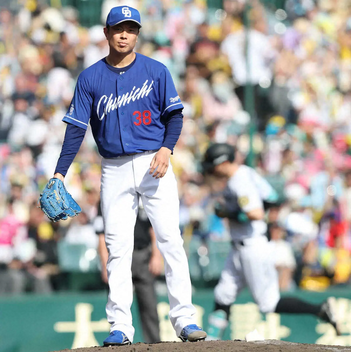 【画像・写真】中日・松葉がまた初回失点…4回4失点で11敗目　井上監督「前半戦はMVPクラスだったが…」