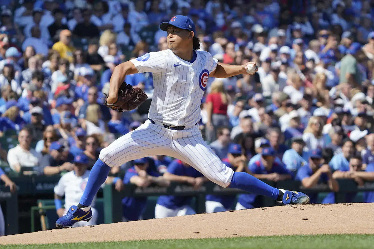 【画像・写真】カブス・今永　5回3失点で勝敗付かず「何とか最低限の最低限はできた」2年連続2桁勝利お預け