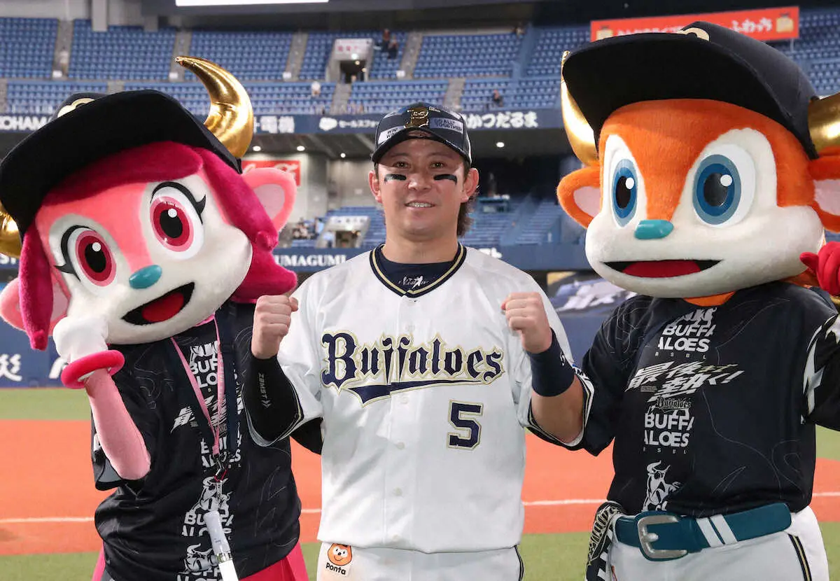 【画像・写真】オリックス西野真弘が決勝7号「ホームランバッターはいいな」野手最年長35歳で味わう新境地