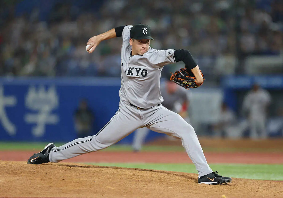 【画像・写真】巨人・大勢　球団新50ホールドポイント！　自己最多シーズン58試合登板で達成