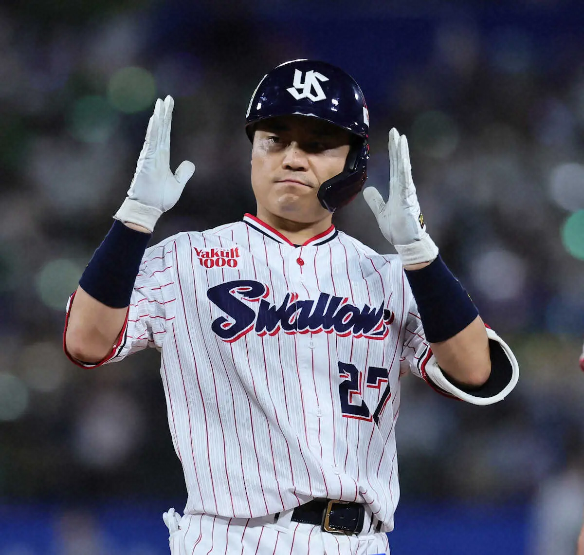 【画像・写真】【隠しマイク】ヤクルト・中村悠　雨予報の神宮球場で「わいてるらしいですね」お湯、ではなく雲です
