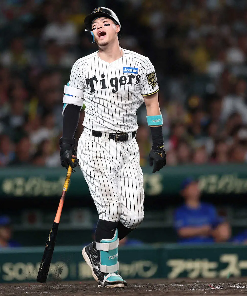 【画像・写真】阪神　3試合ぶり戦列復帰の佐藤輝「もう全然問題なく」と美技も連発