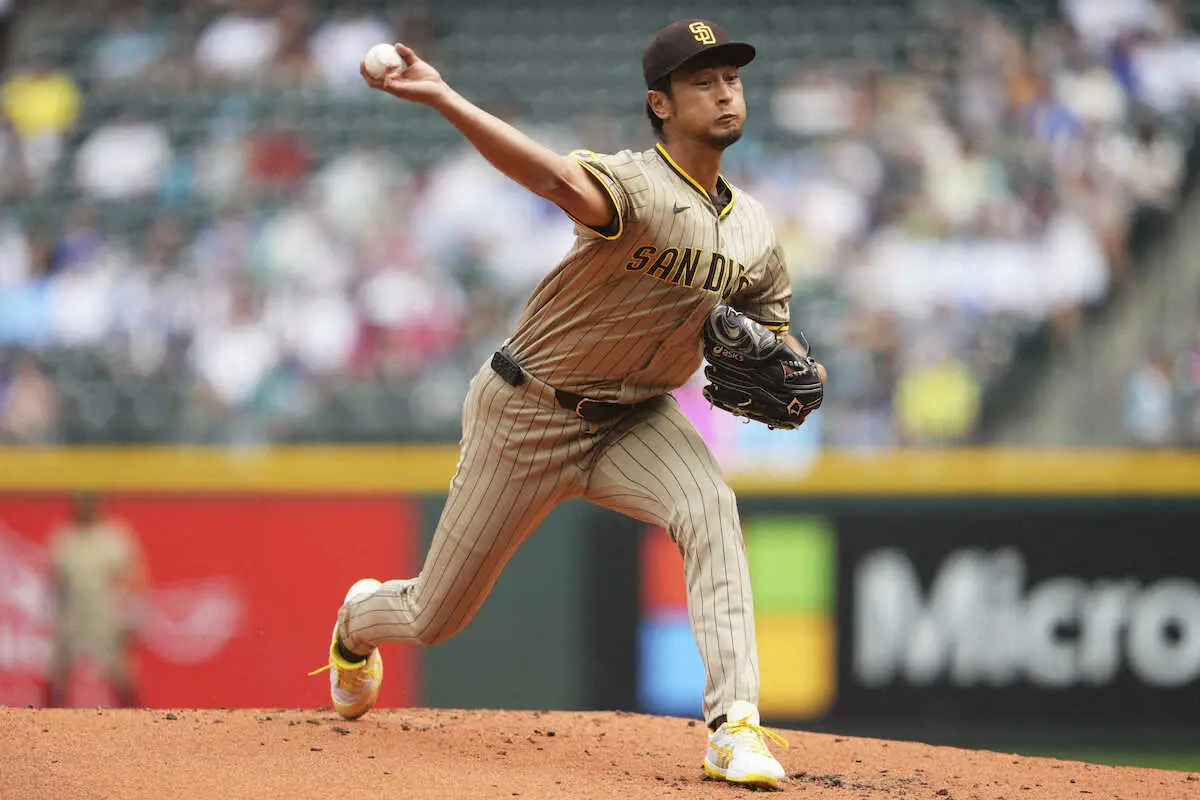 【画像・写真】ダルビッシュ　5回途中2失点降板で5勝目ならず　ア・リーグ中地区最下位のWソックス打線に苦戦