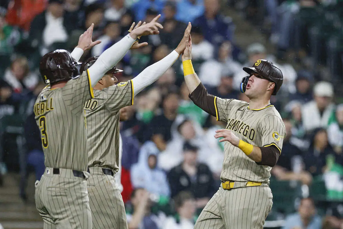 【画像・写真】パドレス　意地の逆転勝利で連敗ストップ　ド軍のM減らさず、ダルビッシュは5回途中降板で勝ち負け付かず