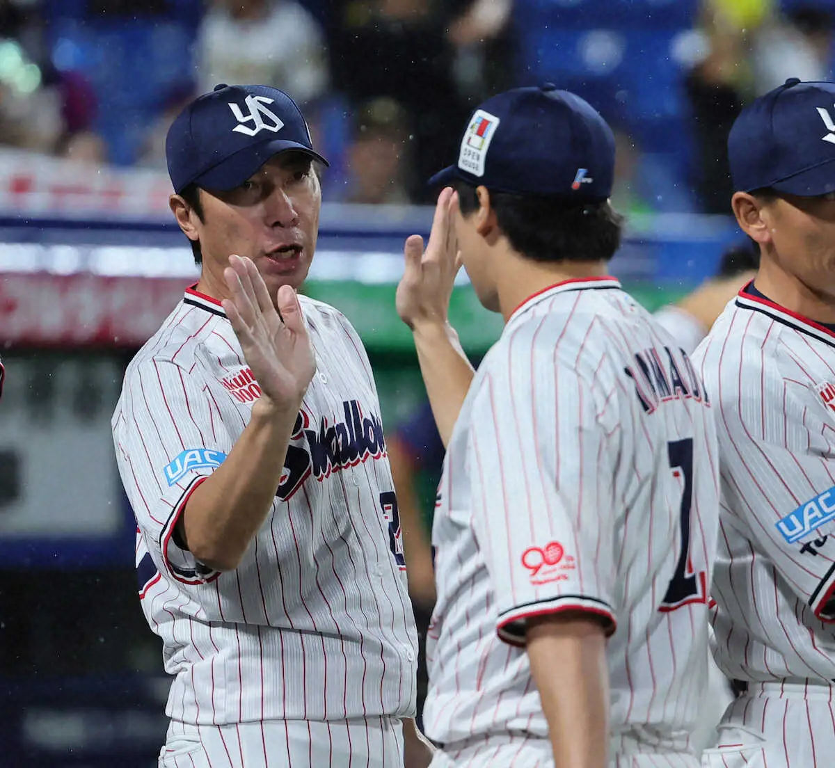 【画像・写真】ヤクルト・高津監督、欠場の村上に「しっかり整うまで待っている状態」　今後も当日の状態次第