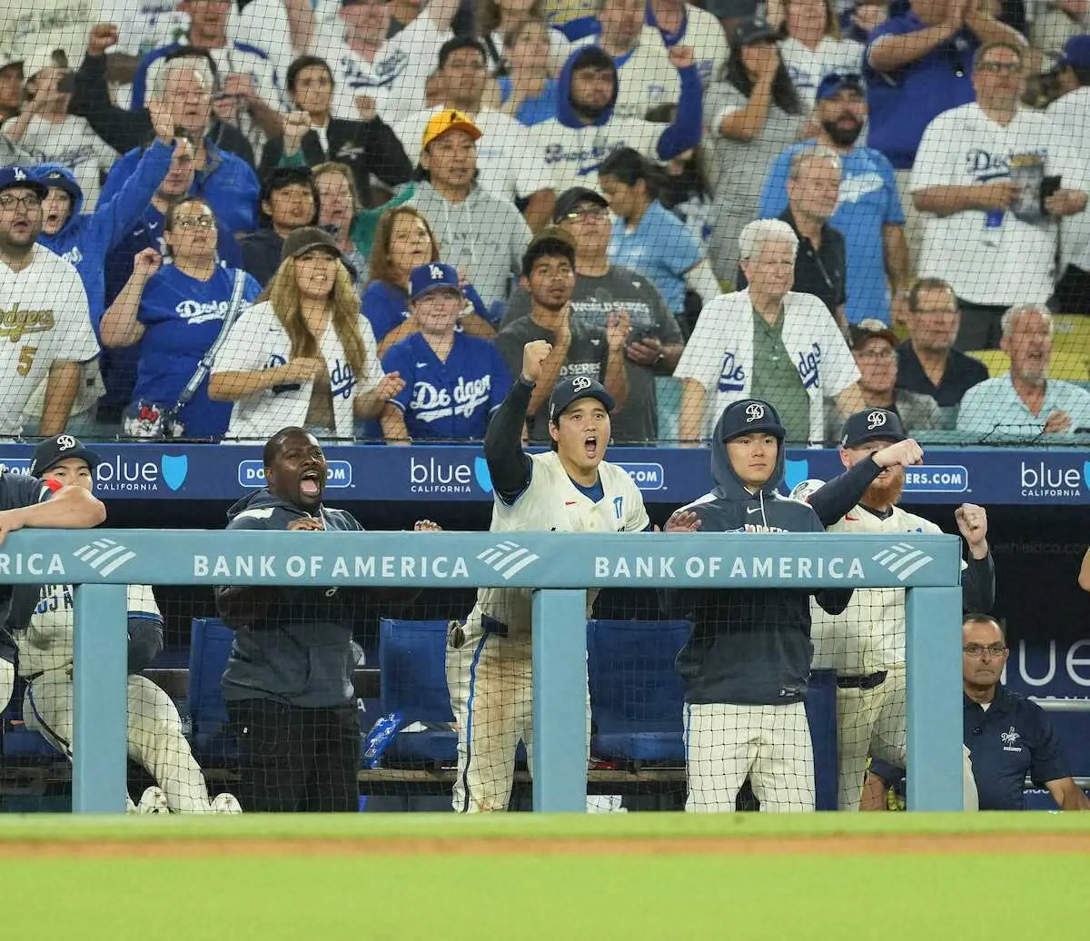 【画像・写真】ドジャース・大谷　リーグトップに並んだ53号！チームの優勝Mも1減り3に