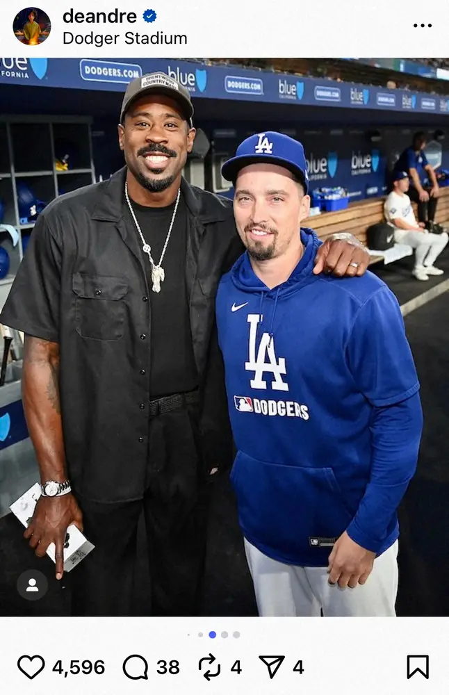 【画像・写真】NBA屈指の親日家がベッツらドジャース選手と交流「大谷さんと2ショットは？」「日本語で話した？」
