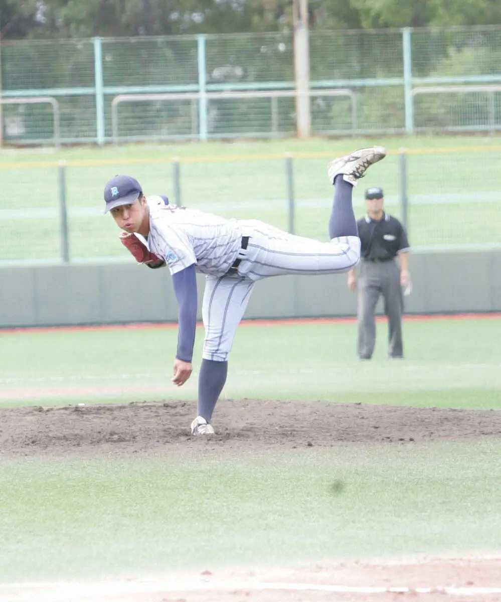 【画像・写真】【近畿学生野球】大阪工業大が先勝　エース左腕・大江遼也が散発3安打完封