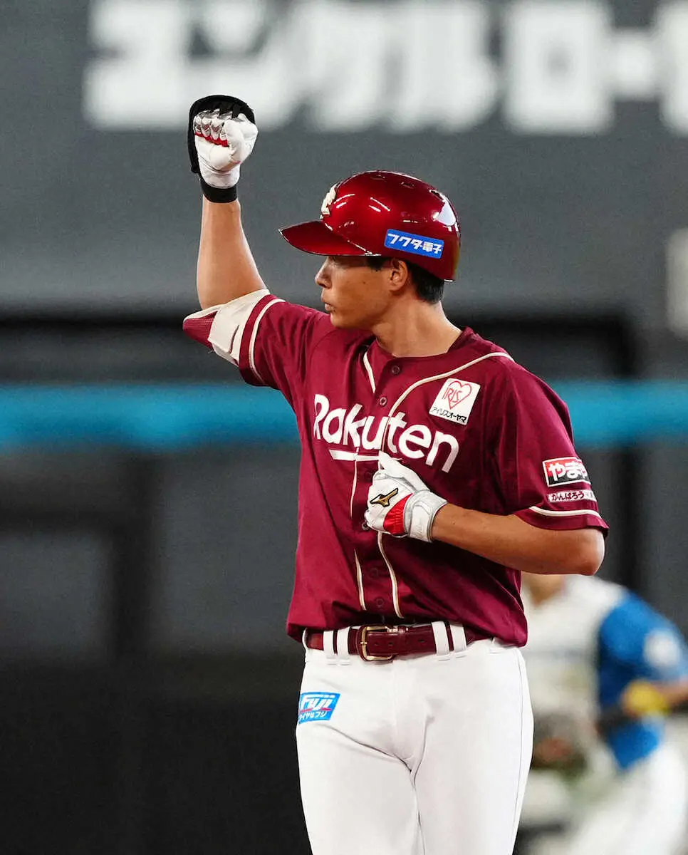 【画像・写真】楽天　中島大輔がプロ2年目で初の規定打席に到達　1番打者で打線をけん引し「シーズン前からの目標」