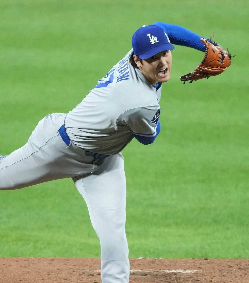 【画像・写真】ドジャース・大谷24日先発へ　米通算100試合目登板＆レギュラーシーズン最終登板で地区4連覇王手だ