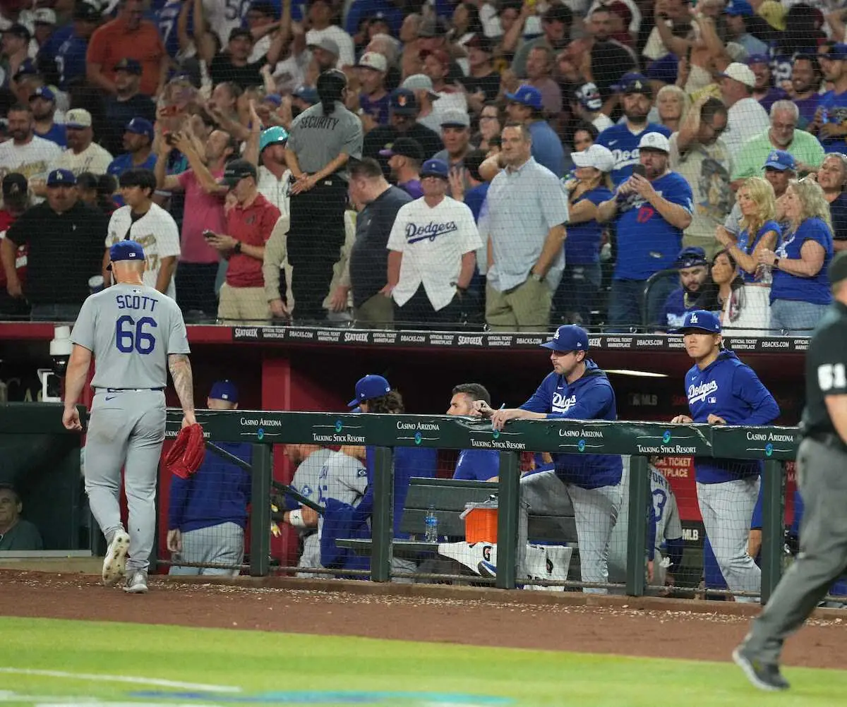 【画像・写真】「大谷翔平の好投を台無しに…」「脆さを見せている」ボロボロのドジャース救援陣に米記者も痛烈コメント