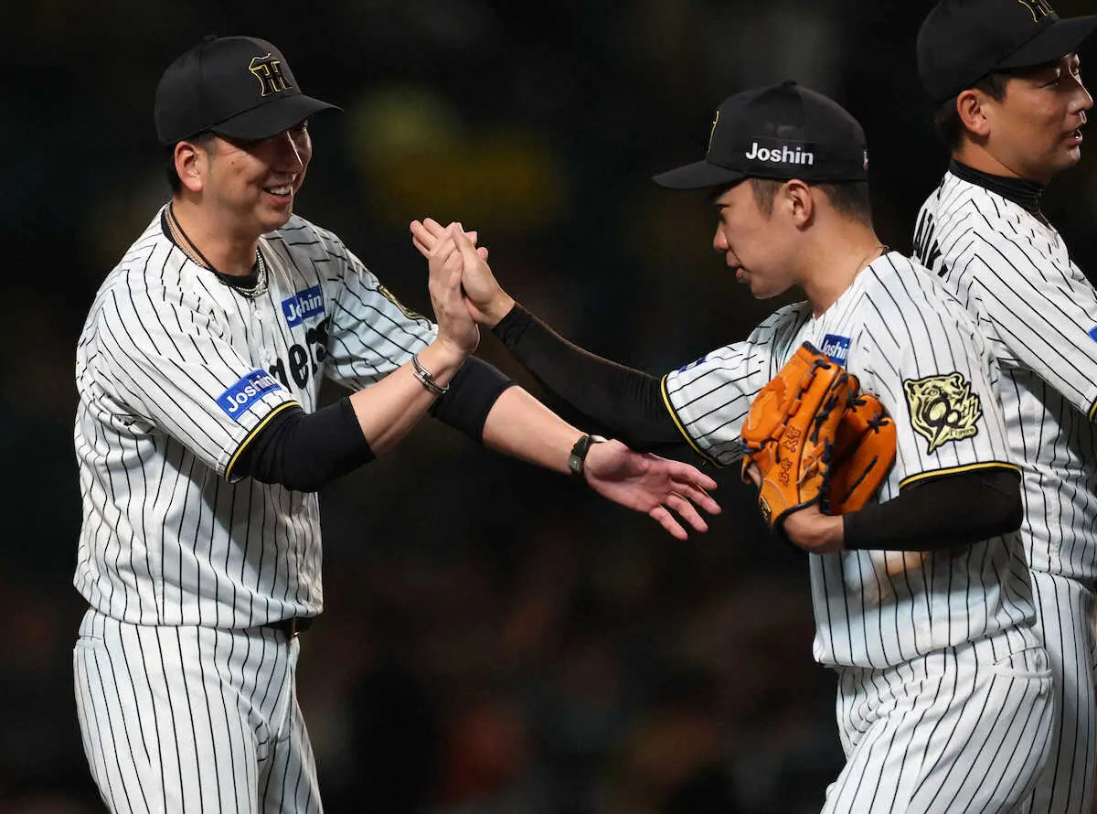 【画像・写真】阪神・石井大智　藤川球児超え48イニング連続無失点　「やっぱり満員の甲子園は最高」19日ぶり１軍登板