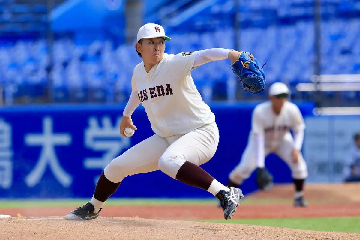 【画像・写真】【東京六大学】早大のドラフト候補右腕・伊藤樹完投も1点に泣く