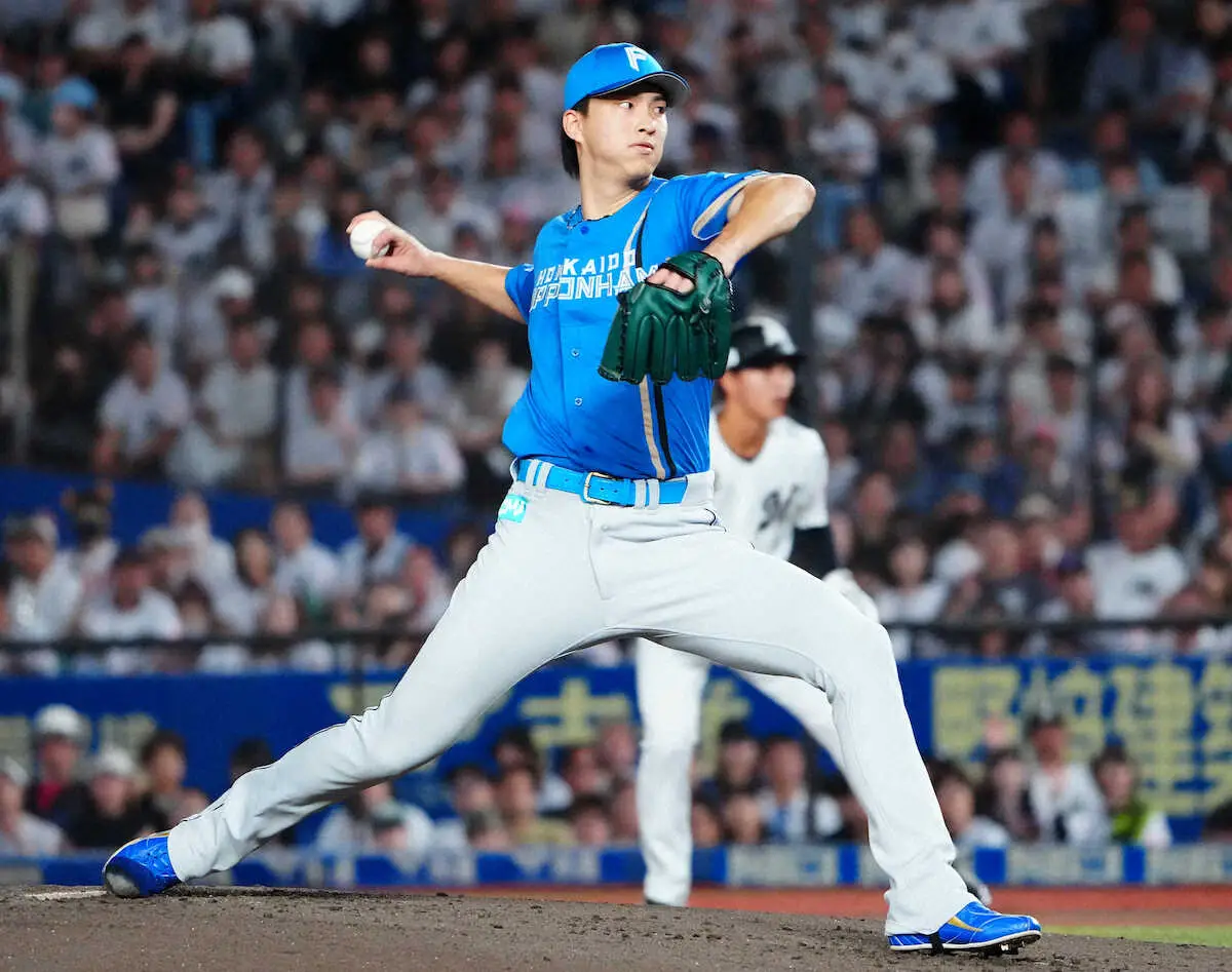 【画像・写真】日本ハム・達孝太が初完封「まだ優勝できる可能性残ってますよね？」ボスからパワーもらった