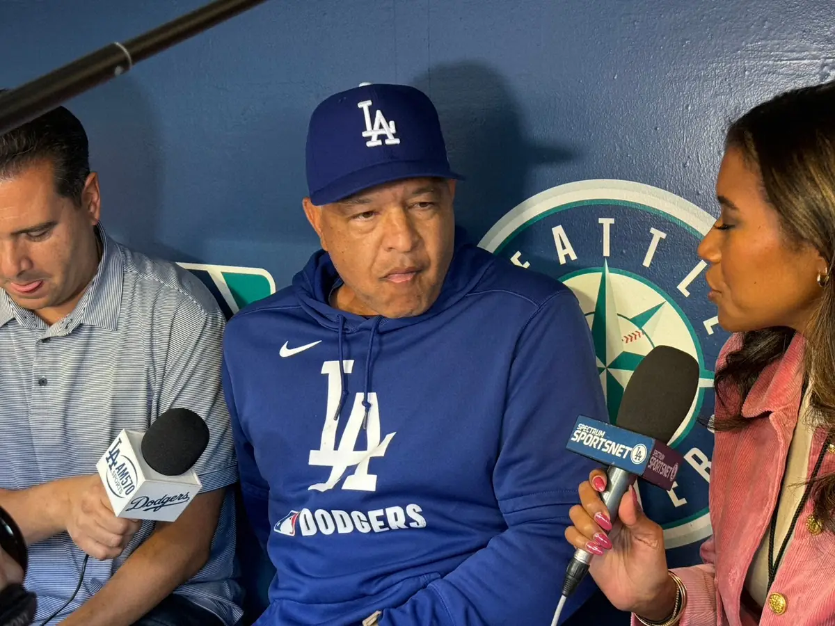 【画像・写真】ド軍指揮官　大谷翔平は28日マ軍戦欠場と明言　HR王争い中も「気にしていない。MVPになるんだから」