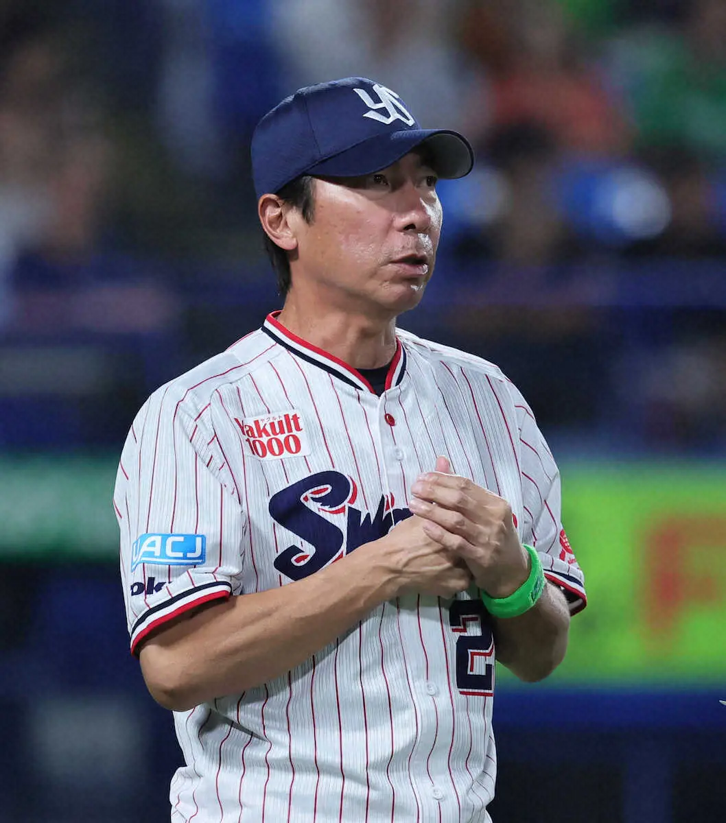 【画像・写真】ヤクルト　高津監督の退任を発表　きょうの巨人戦後にファンへ報告　後任は池山2軍監督に一本化