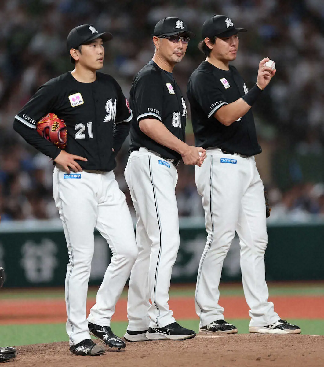 【画像・写真】ロッテ石川柊、5回1/3を2失点で7敗目　ネビンに先制ソロ被弾「うーんっていう1球だった」