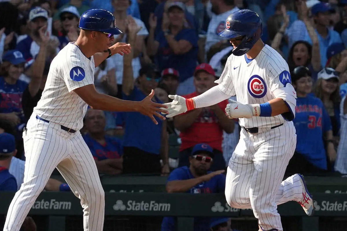 【画像・写真】カブス・鈴木誠也　松井秀喜越え32号　初のPSへ「凄く楽しみ」