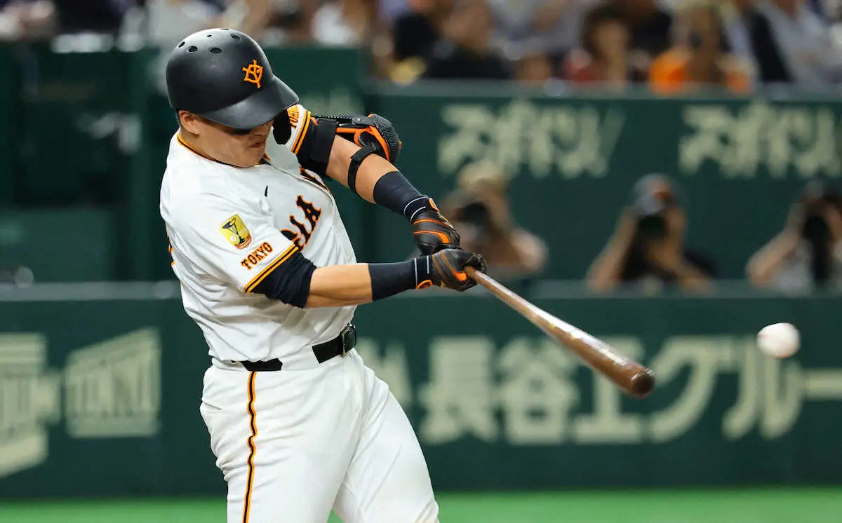 【画像・写真】巨人が初回に一挙5点先取　ヤングG躍動　23歳中山先制2点打、新人・浦田と続き、山瀬はプロ初打点