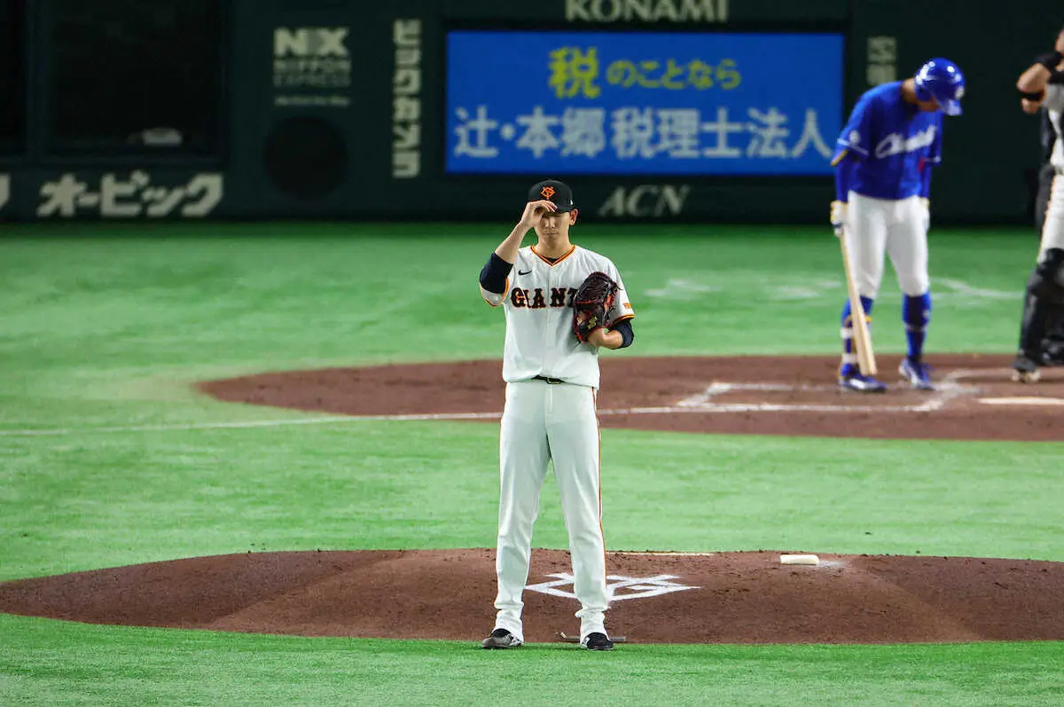 【画像・写真】巨人・戸郷翔征が5年ぶり3度目のリリーフ登板　3回から2番手でマウンドへ