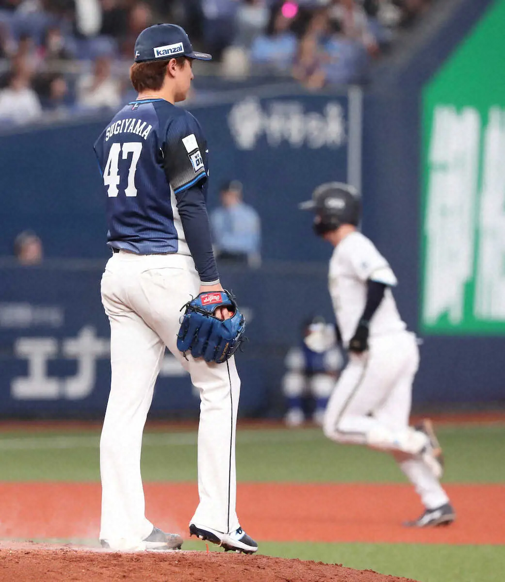 【画像・写真】西武　横浜高出身の2年目左腕・杉山遙希は5回途中11安打9失点…プロ2度目の先発も結果を残せず