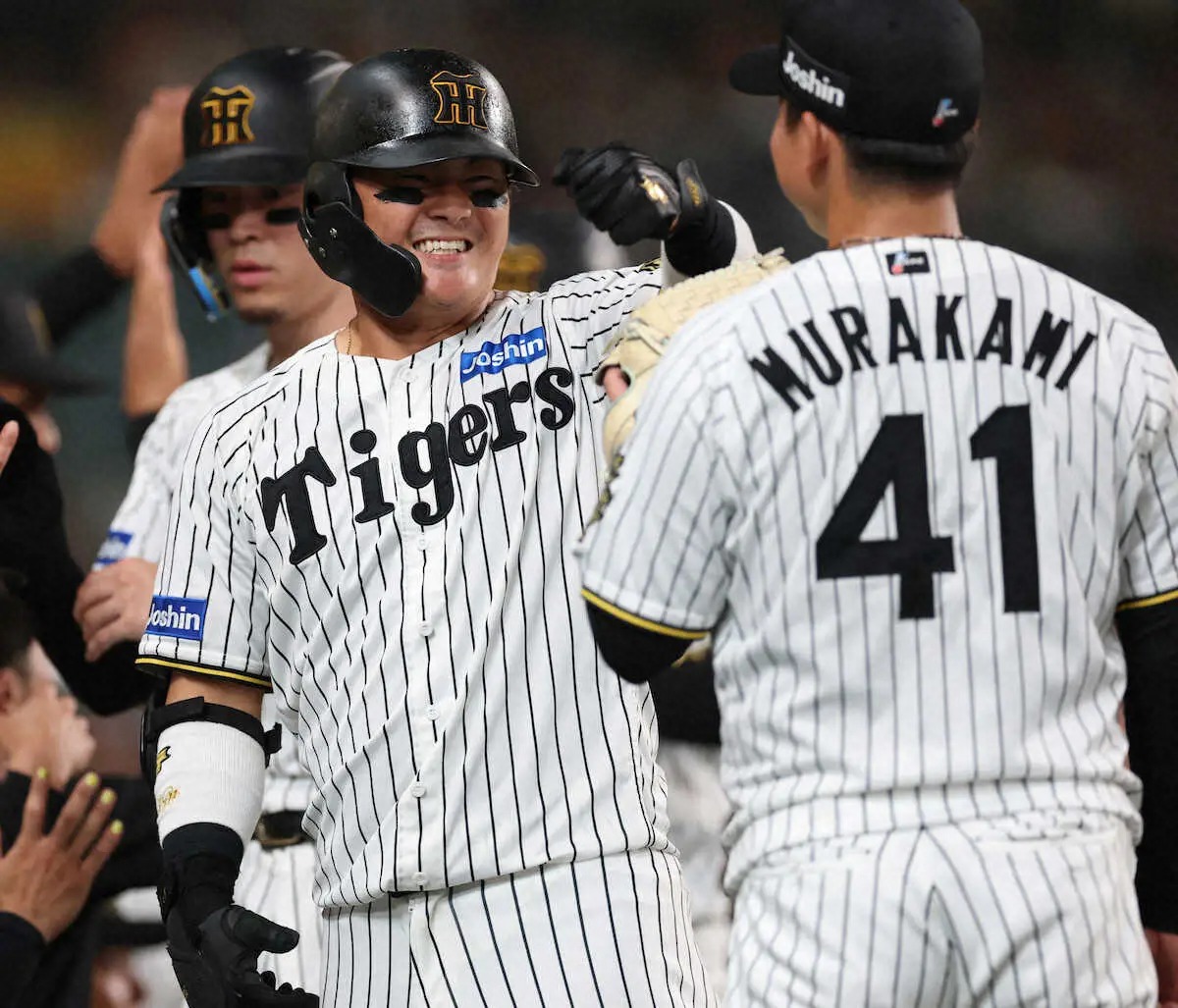 【画像・写真】阪神・前川右京　3回に右中間へ1号3ラン　シーズン最終戦でうれしい今季1号アーチ