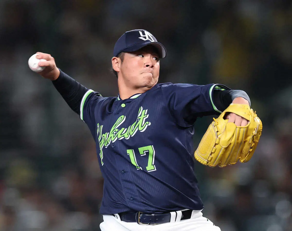 【画像・写真】ヤクルト・清水　帝京の先輩・原口の最後の打席で投手務める　「帝京魂を継いでいけるように」