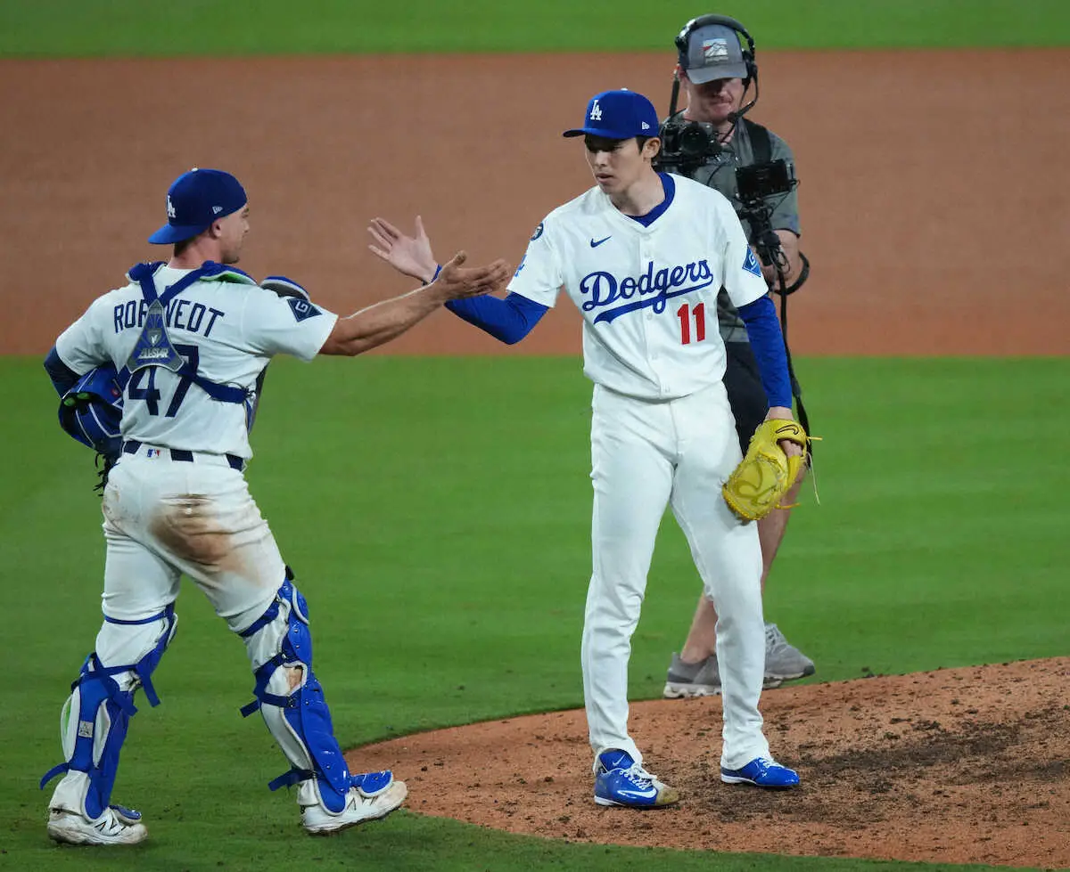 【画像・写真】伊東勤氏　ドジャース、僅差で頼れる救援は朗希だけ　由伸の好投支えたロートベットの「しつこいリード」