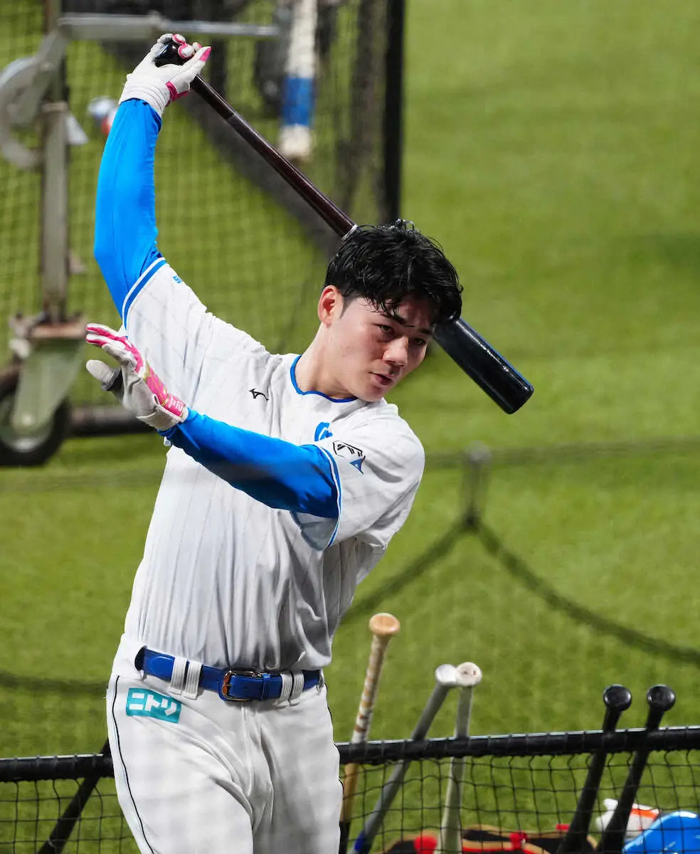 【画像・写真】最多安打へ、日本ハム清宮人事を尽くしてタイトル待つ「村林さん次第」も準備尽くす