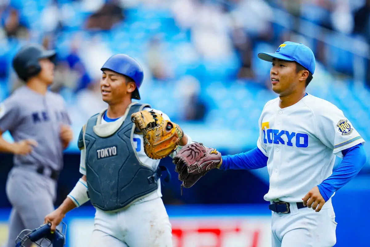 【画像・写真】東大がバッテリーの活躍で慶大撃破