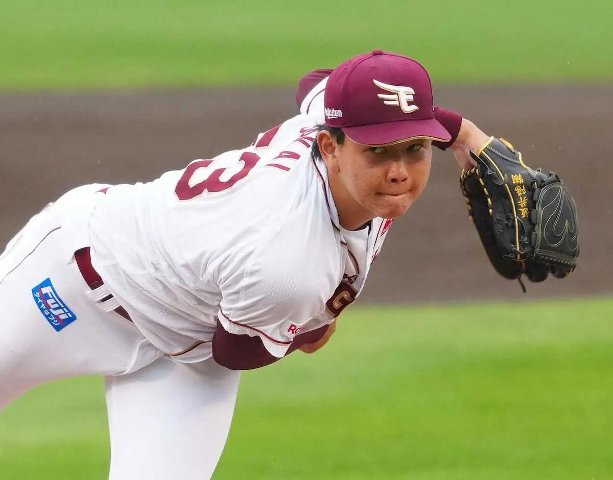 【画像・写真】楽天　高卒2年目右腕の坂井陽翔がプロ初先発　5回1失点もプロ初勝利はお預け　「今後に生かしたい」
