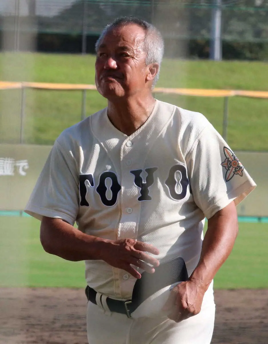 【画像・写真】【高校野球】東洋大姫路が近畿切符…でも岡田監督は苦言連発「こんな弱いチームが…」「練習が甘い」