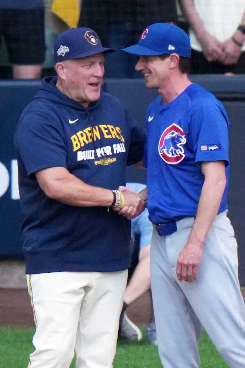 【画像・写真】ブルワーズ・マーフィー監督　DS先勝に「しっかりとチームとして結束」　悲願の初WS制覇へ好スタート