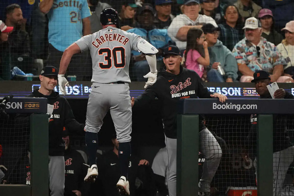 【画像・写真】タイガース　延長11回の死闘制し先勝　8投手リレーで60発男・ローリー、ロドリゲス以外の打者無安打に