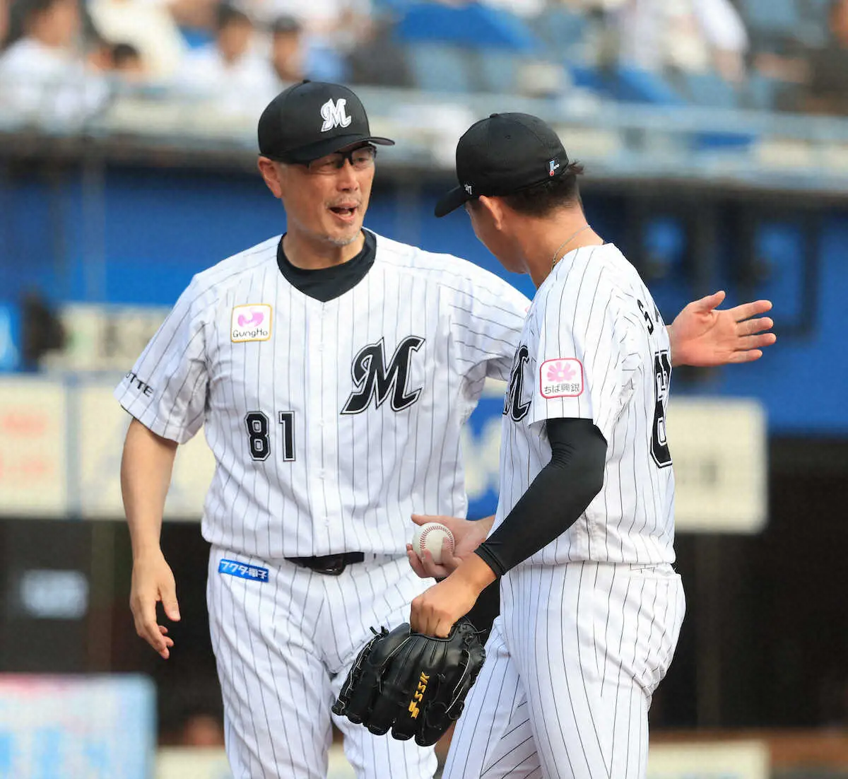 【画像・写真】ロッテのドラ4・坂井遼が1軍デビュー「めっちゃ緊張」　関東第一の昨夏準優勝右腕　山川穂高を初球で中飛