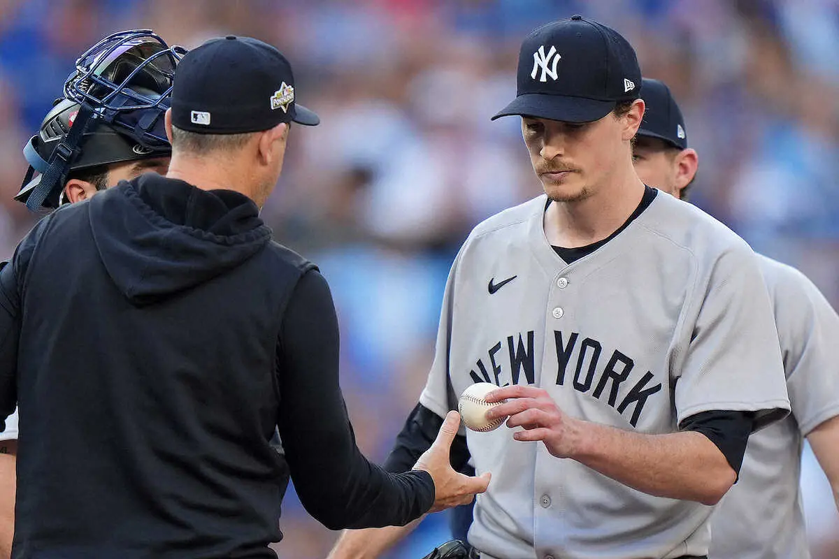 【画像・写真】ヤンキース敗退危機　ジャッジ失策から最多勝腕フリード崩れる…2試合連続2桁失点の投壊