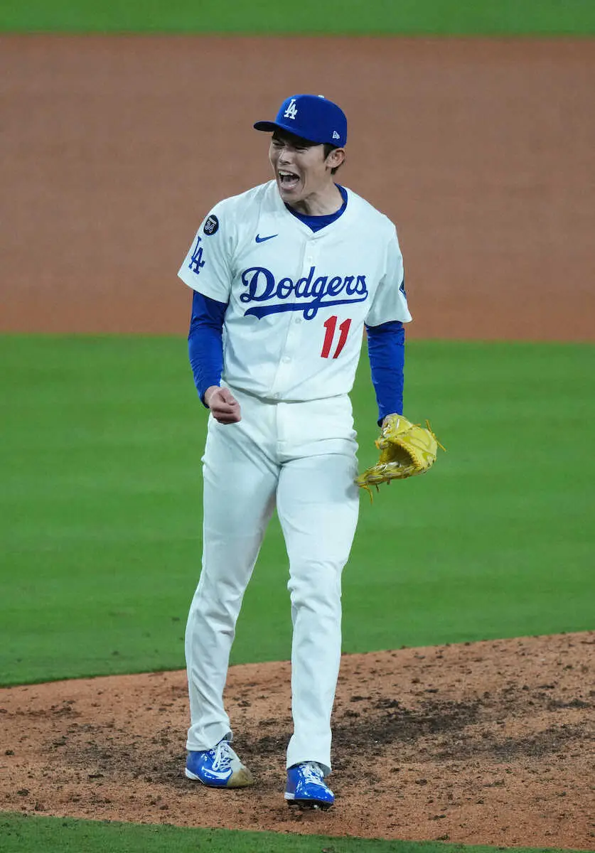 【画像・写真】ドジャース・佐々木朗希が「ジョーカー」　地区S突破王手へ「勝ち取った」救援エース　中1日でもOK