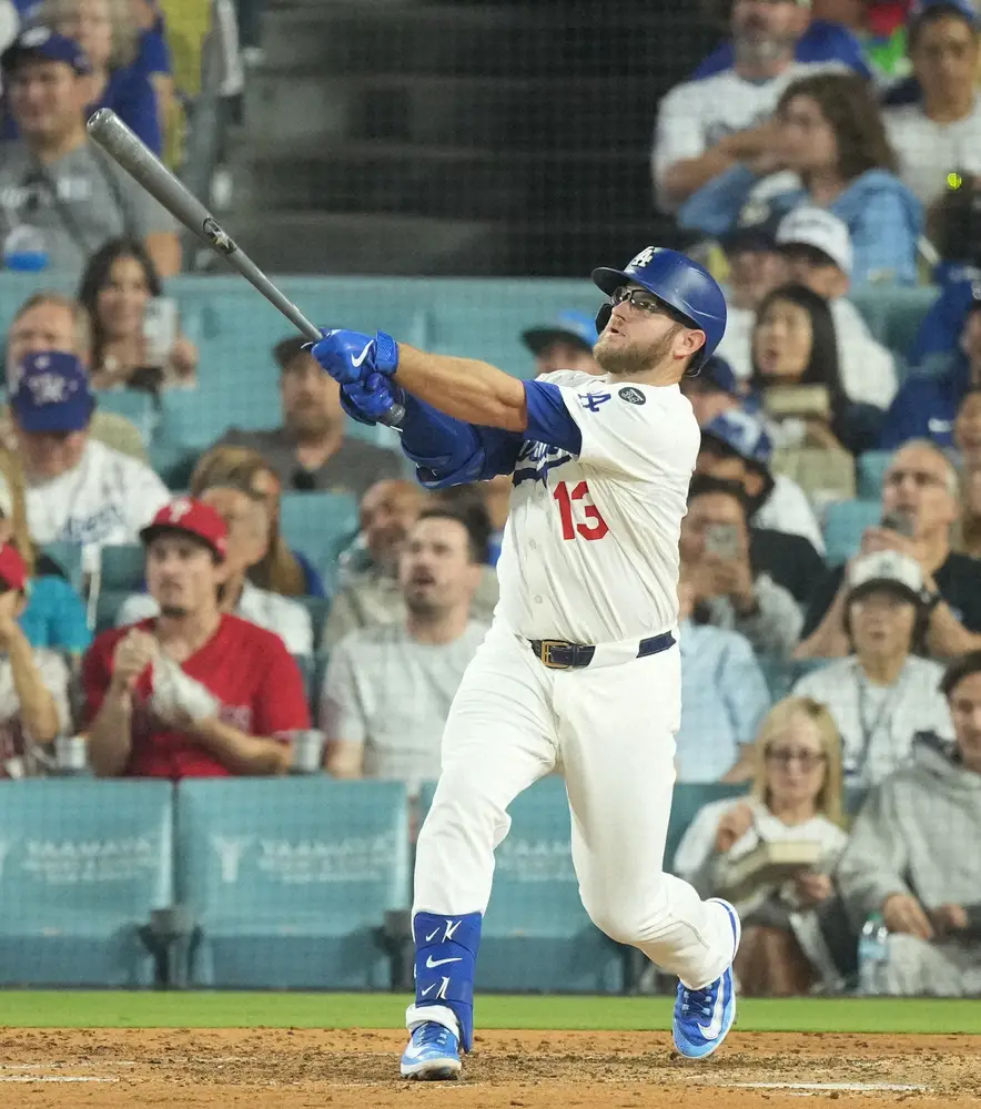 【画像・写真】「今日決めたい」マンシー3連勝での地区シリーズ突破誓う　ドジャース現在9連勝中で「流れ感じる」