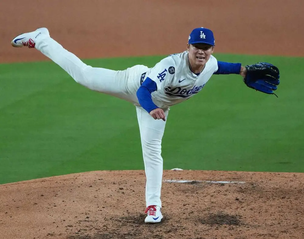 【画像・写真】山本由伸　初回は無失点と上々の立ち上がり！3連勝突破で今季3度目“シャンパンファイト投手”狙う
