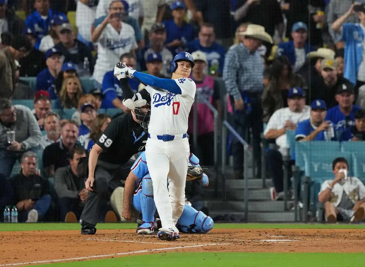 【画像・写真】大谷翔平　第3打席まで無安打と沈黙　山本由伸は5回途中3失点と逆転許して降板　勝てば地区S突破